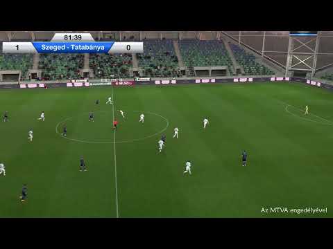 Összefoglaló: Szeged-Csanád GA–Opus Tigáz Tatabánya 2-0 (1-0)