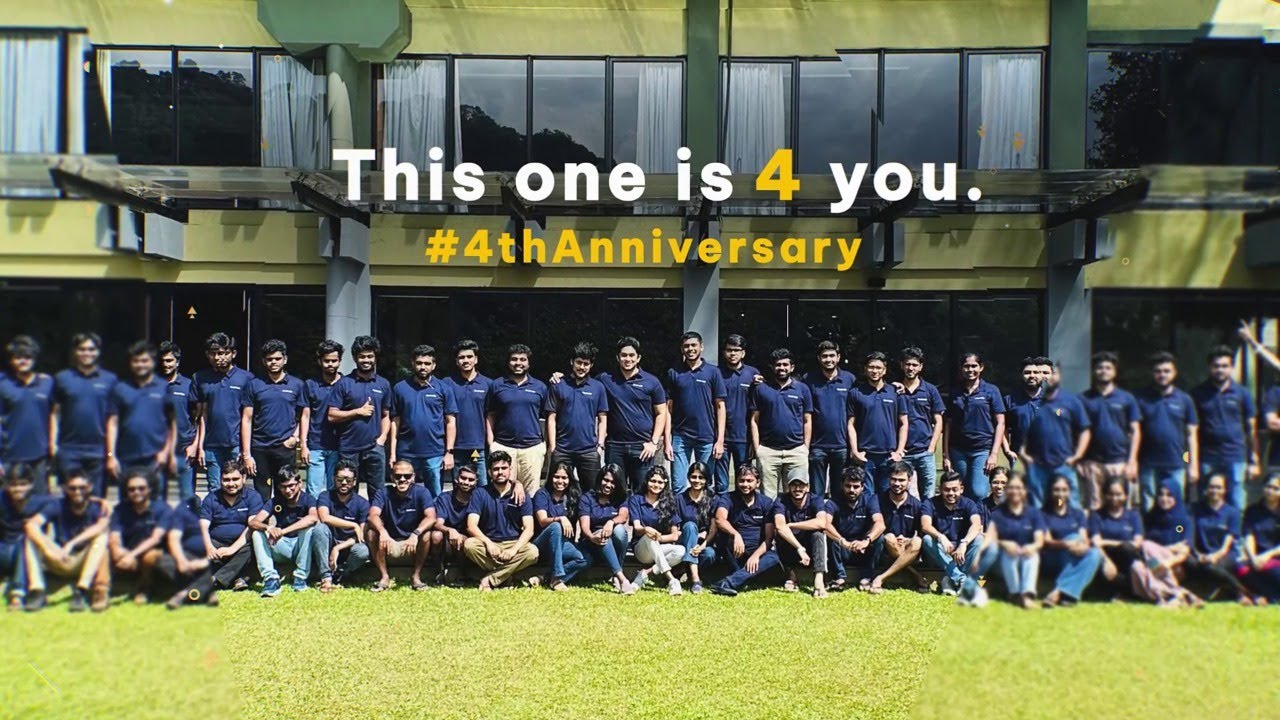 As Fcode Labs turns four today, we have a message for you, our team.