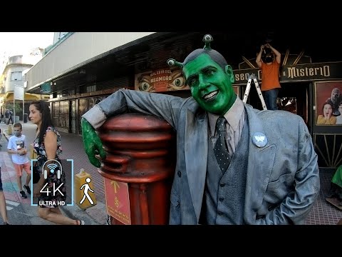 Plaza Dorrego San Telmo [4k] Binaural 3D audio 🎧