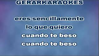 Cuando te miro - Mocedades - Karaoke I