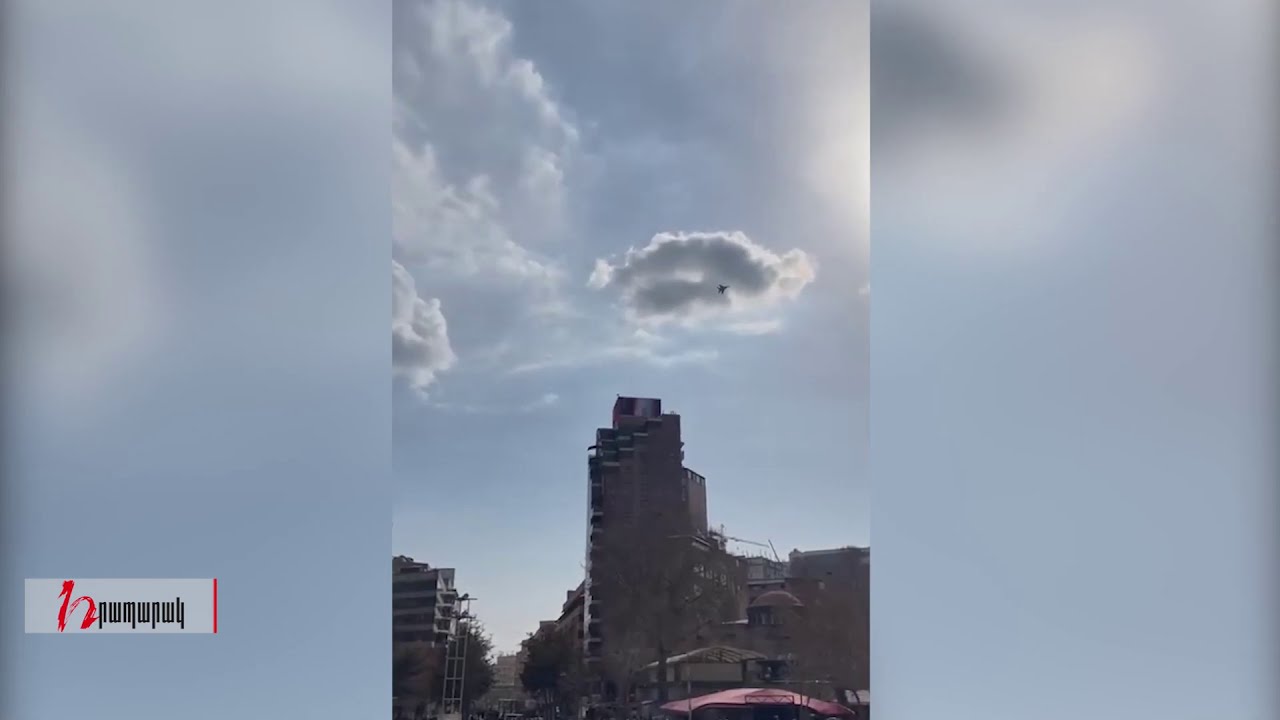 Ռազմական ինքնաթիռներն աջակցության թռիչք են իրականացրել