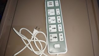 Unboxing Multi function socket Plug Extension Cord wire + AE Mix Vlog