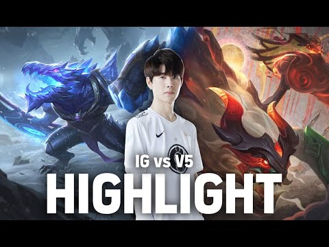 [HIGHLIGHT] IG VS V5 하이라이트