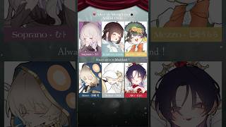 【声だけver Part3】Alice in Musicland / Lucia × TKS × 影縫 英 × 七海うらら × むト × Eye #cover #shorts #AinMコラボ