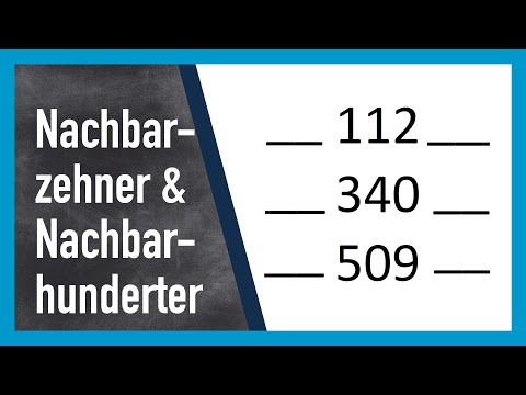 Find neighboring tens and neighboring hundreds