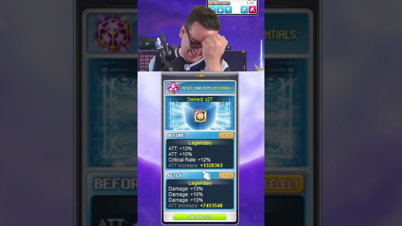 7.5 Million damage increase! How could I say no!  #maplestory