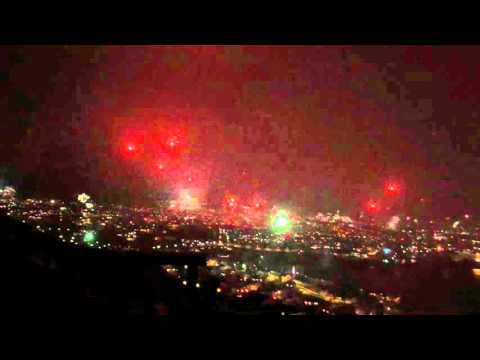 Nýggjárið skotið inn á Argjahamri (311215)