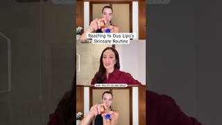 Reacting to Dua Lipa’s skincare routine! #skincarereaction
