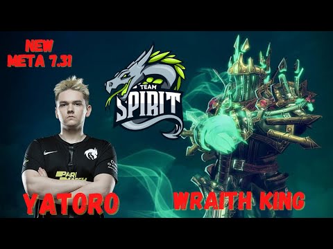 Team Spirit. YatoroGod [ Wraith King ] TI Winner