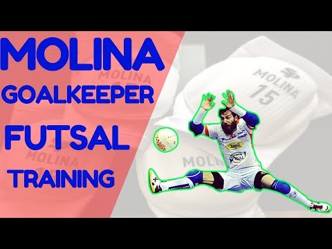 Best futsal  goalkeeper training - Juan Molina
