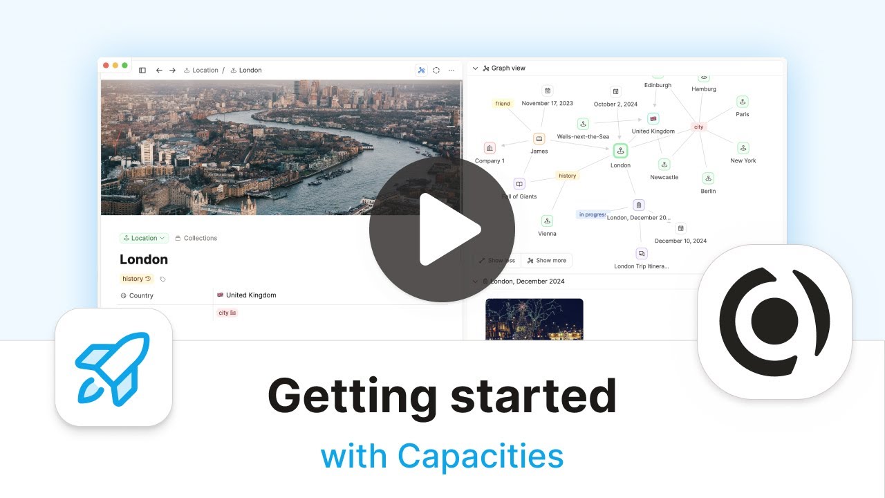 Getting Started with Capacities!
