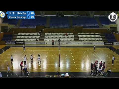 Volei feminin: ”U” NTT Data Cluj-Napoca - Dinamo București
