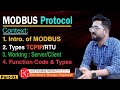 MODBUS Communication Protocol What Is MODBUS Working Types MODBUS TCP IP MODBUS RTU Modbu
