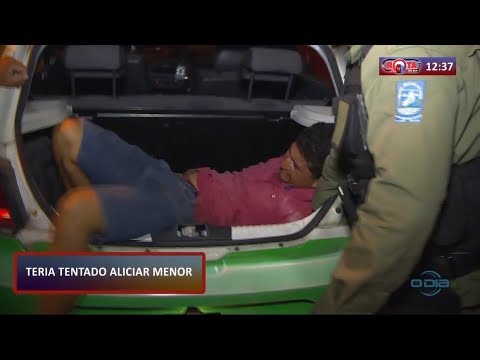 ROTA DO DIA 17 10  Preso homem cusado de aliciar menor de idade