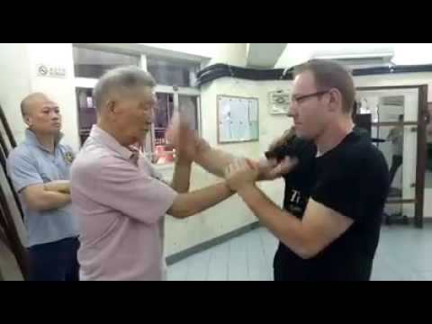Grandmaster Ip Ching & Sifu Antonio Bacino Chi Sau