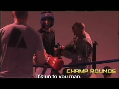 Carlos Condit Sparring with US Soldiers (THAT incident)