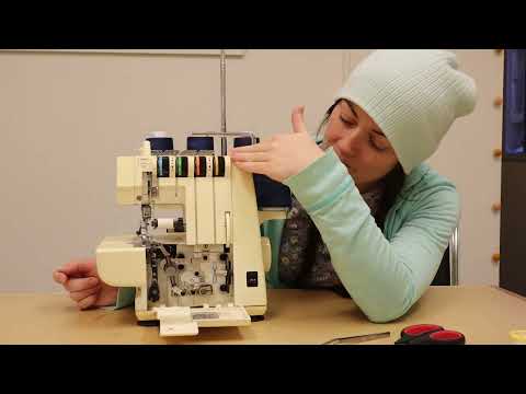 Threading up a New Old Serger! Singer U234