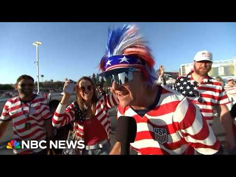 Fans celebrate as Team USA advances in World Cup round of 16