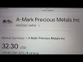 🔴 A-Mark Precious Metals Inc. AMRK Stock Trading Facts 🔴