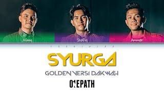 Download lagu One Path - 'Syurga' (Golden Kpop Demon Hunter Cover Versi Dakwah) Lyrics [Color Coded_Malay_Eng] mp3