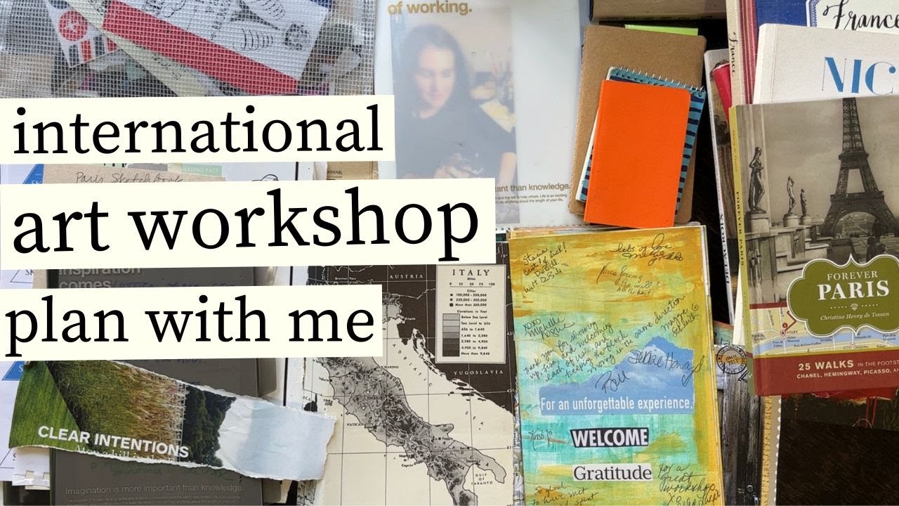 How I Create Travel Art Workshops — Visual Planning Inspiration