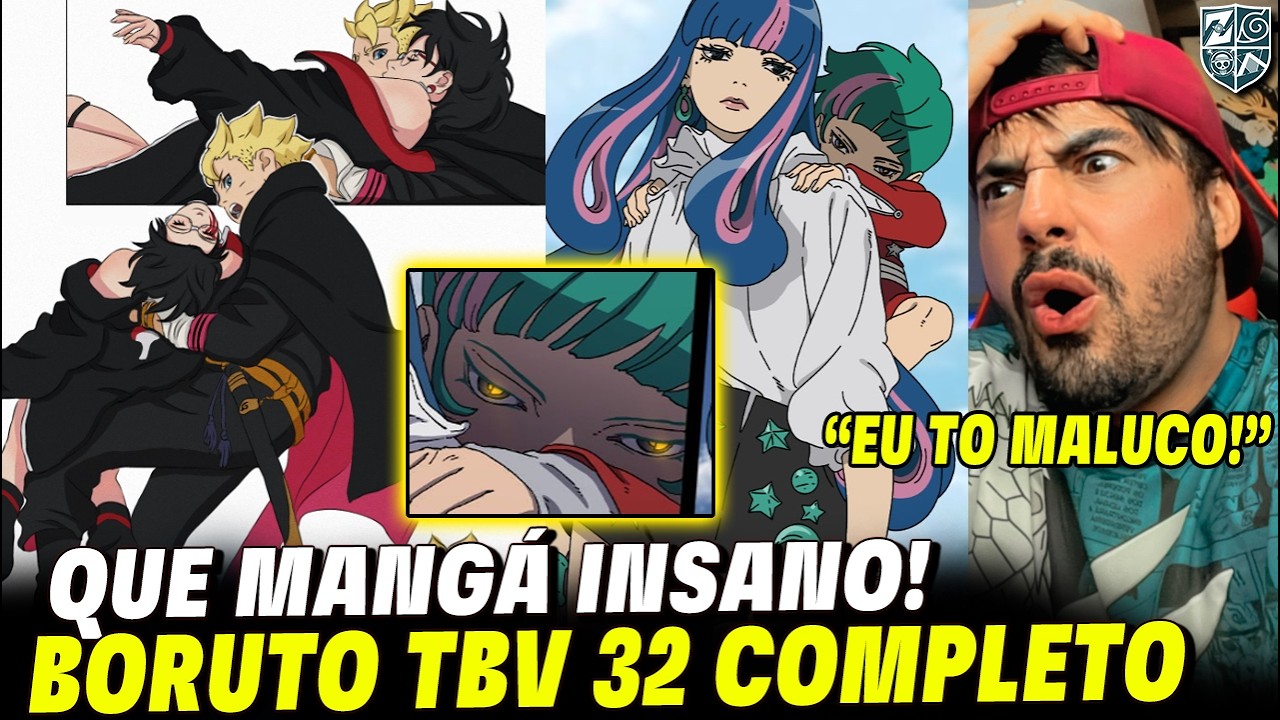 QUE MANGÁ INSANO! EU TO MALUCO!!! - BORUTO TBV 32 - FRED ANIMES