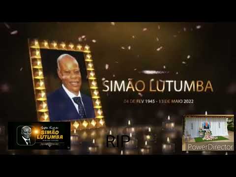 O FUNERAL DO APÓSTOLO SIMÃO LUTUMBA LİDER  DE  IGREJA BOM DEUS  DOMINGO  DIA 05/06/22