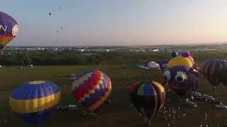 preview picture of video 'Balloons Over Paradise, Immokalee Florida - DJI Phantom 2 Vision+'