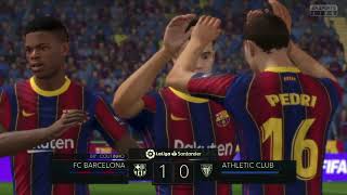 FIFA 21 Career Mode Barcelona Vs Bilbao (2)