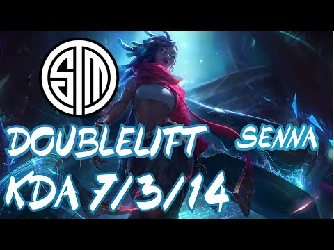 TSM Doublelift SENNA vs VARUS ADC - NA CHALLENGER - PATCH 10.9