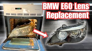 BMW E60 Headlight Lens Replacement