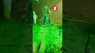 Spraying shotcrete using NORMET ROBOTIC #tunnelling #undergroundconstruction #concrete #shotcrete