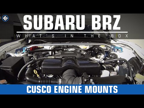 Cusco Engine Mounts on our Albino Rhino Subaru BRZ - RallySportDirect.com