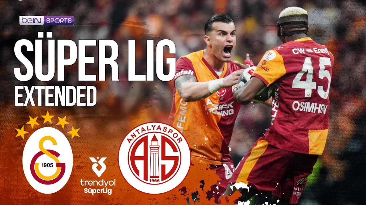 Galatasaray vs Antalyaspor | EXTENDED HIGHLIGHTS Superlig Turkish Lig | 05/09/2026 | beIN SPORTS USA