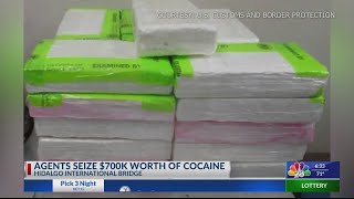 CPB officers seize over $793K in cocaine at Hidalgo International Bridge
