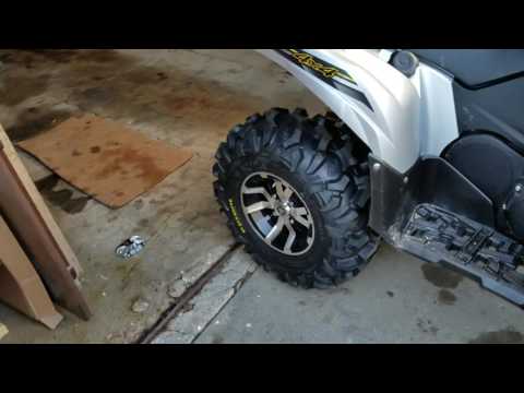 New 27 Itp blackwater evos on the 2017 grizzly