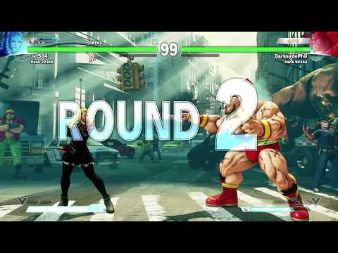 SFV MP Warmup Session April 18, 2016 pt34 - Counter-Hit City vs. Karin