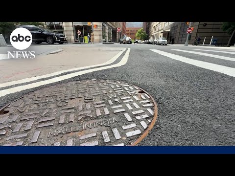 Police investigate mystery men emerging from manholes