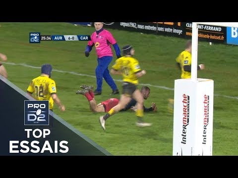 TOP Essais de la J23 – PRO D2 – Saison 2019-2020