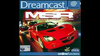 Metropolis Street Racer (MSR) (Dreamcast longplay)