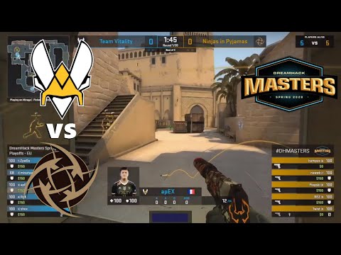 Vitality vs NIP - DreamHack Masters Spring 2020 - CS:GO