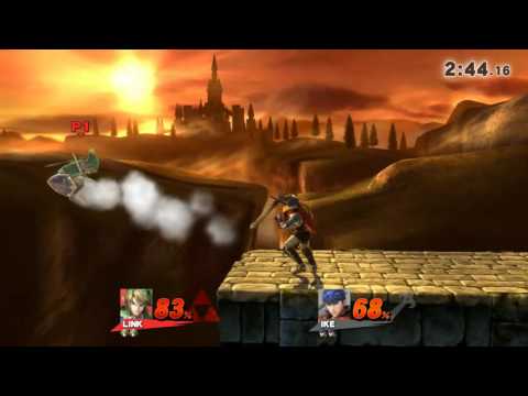 SSB4 - Link VS Ike - Slow-Mo Smash v2