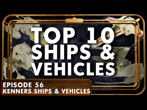 The TOP TEN Vintage Star Wars Ships & Vehicles - EP 56 - The Padawan Collector