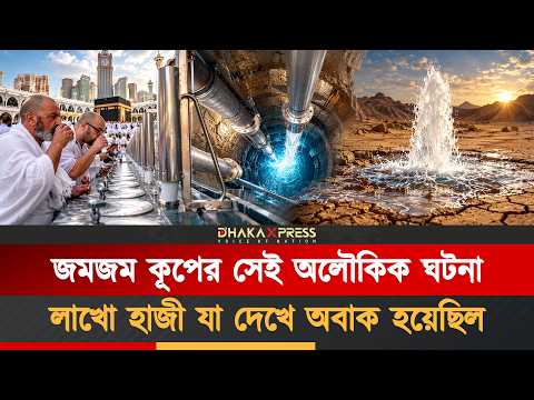 জমজমের অদৃশ্য কুদরত:বিজ্ঞান যেখানে এসে থমকে দাঁড়ায়!