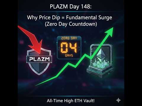 PLAZM Day 148: Why Price Dip = Fundamental Surge (Zero Day Countdown)