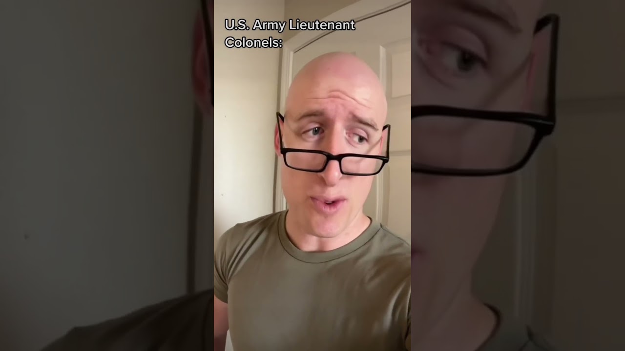 Lieutenant Colonels be like