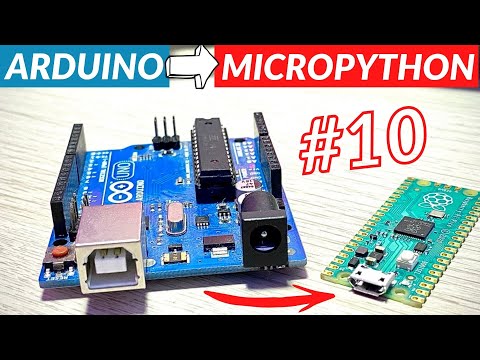 YouTube Thumbnail for Moving from Arduino to MicroPython, 10 Things you need to know.