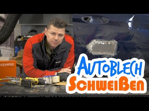 Wie KfZ Blech richtig schweißen? - Punktschweißen Anleitung Tutorial