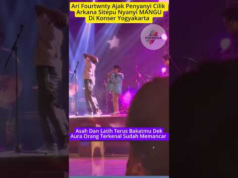 Merinding! Ari Fourtwnty & Arkana Sitepu Nyanyi ‘MANGU’ di Yogyakarta, Penonton Tersihir! #mangu