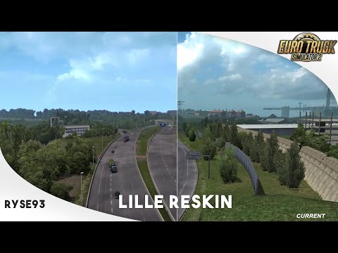 Euro Truck Simulator 2   Open Beta 1 38 | Lille Reskin